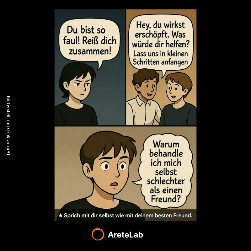 Behandle dich so wie deinen guten Freund